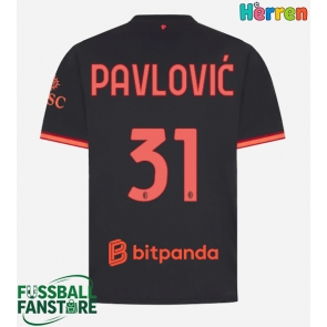 AC Milan Strahinja Pavlovic #31 Replik 3rd trikot 2026-27 Kurzarm